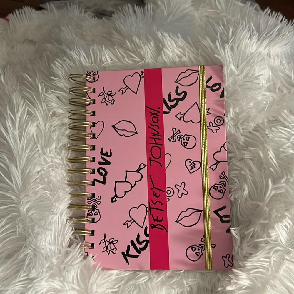 New Betsy Johnson note book